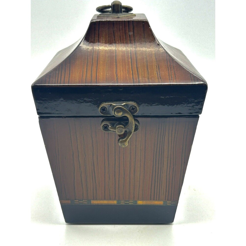 Beautiful Vintage Hinged Accent Box - Handsome Home Decor w Storage -Men